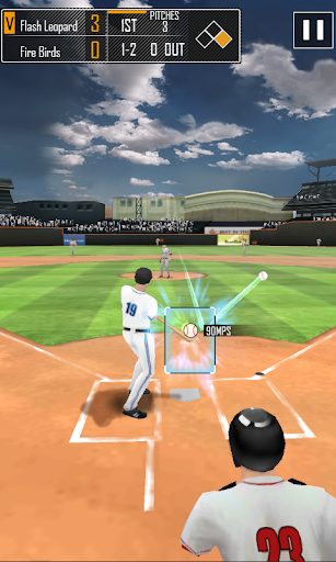 Real Baseball 3D - Gameplay image of android game