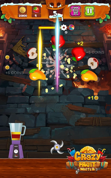 Crazy Juice Fruit Master Games - Gameplay image of android game