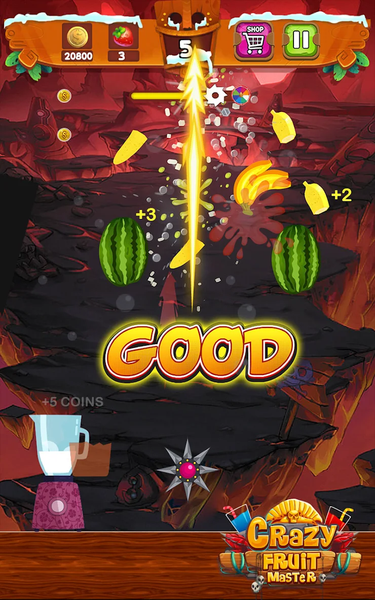 Crazy Juice Fruit Master Games - Gameplay image of android game