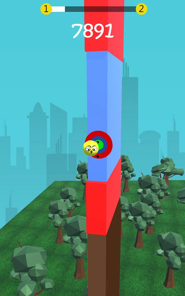 Pokey Crazy Ball - Gameplay image of android game