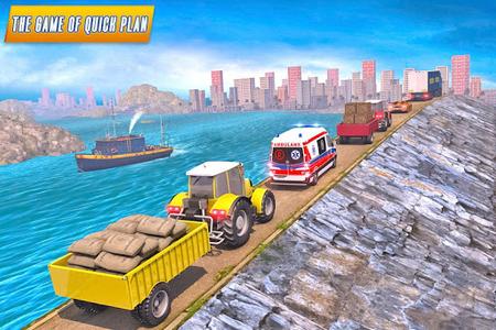 Drive Tractor trolley Offroad Cargo- Free 3D Games - عکس بازی موبایلی اندروید