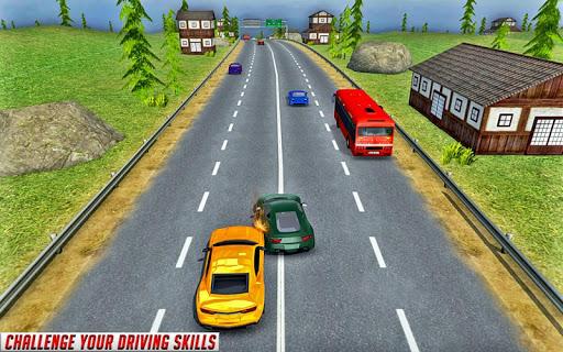 The Corsa Legends: Road Car Traffic Racing Highway - Gameplay image of android game