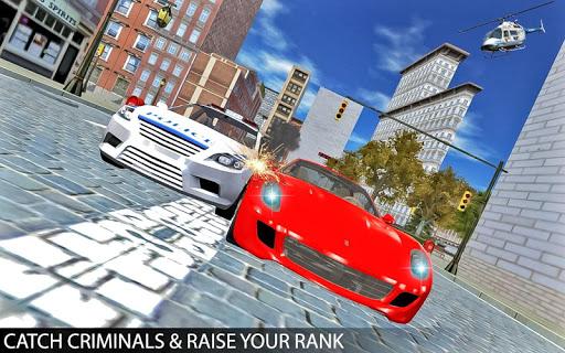 Drive Police Car Gangsters Chase : Free Games - عکس بازی موبایلی اندروید
