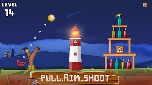 Bottle Shooter Slingshot Game - عکس بازی موبایلی اندروید