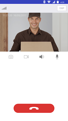 Smart Doorbell - Image screenshot of android app