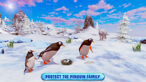 Arctic Penguin Bird Simulator - عکس برنامه موبایلی اندروید