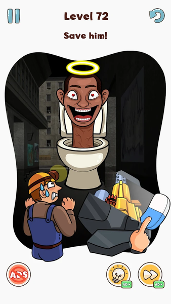 DOP Choo: Delete one part - عکس بازی موبایلی اندروید