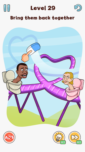 DOP Choo: Delete one part - عکس بازی موبایلی اندروید