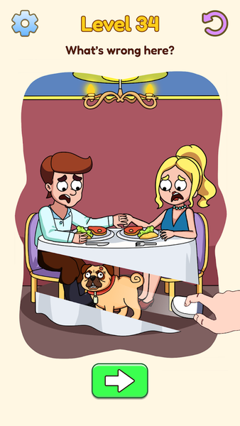 Delete Puzzle: DOP Brain Game - Gameplay image of android game