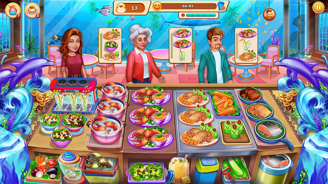 Food Cooking: Chef Restaurant - عکس بازی موبایلی اندروید