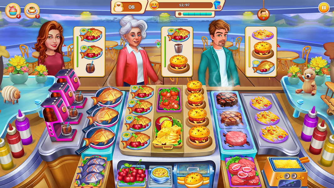 Food Cooking: Chef Restaurant - عکس بازی موبایلی اندروید