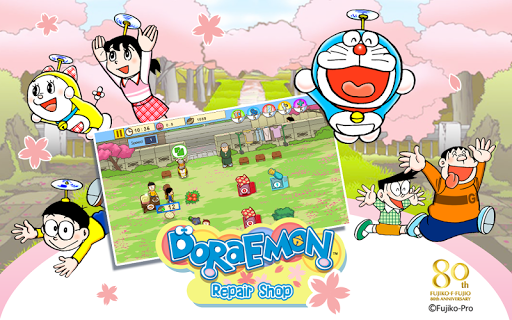 Doraemon Repair Shop Seasons - Gameplay image of android game