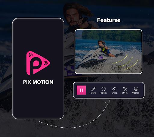 PIX Motion Loop Photo Animator - Image screenshot of android app