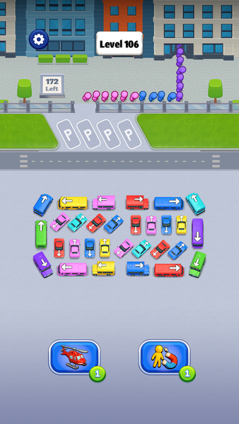 Bus Queue: Traffic Jam Puzzle - عکس بازی موبایلی اندروید