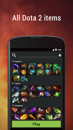 Dota Plus Items - عکس برنامه موبایلی اندروید