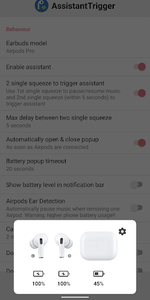 Assistant Trigger: for AirPods - Image screenshot of android app
