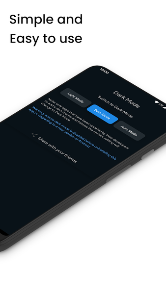 Dark Mode - Enable Dark Mode - Image screenshot of android app