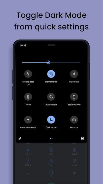 Dark Mode - Enable Dark Mode - Image screenshot of android app