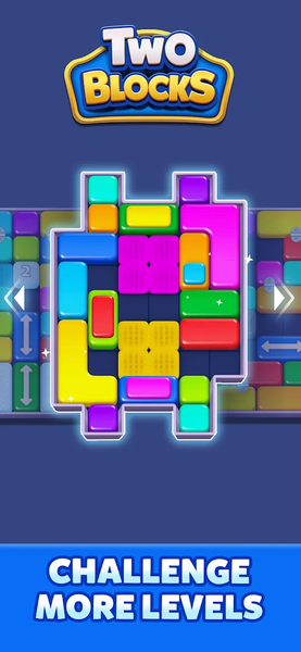 Two Blocks! - Gameplay image of android game