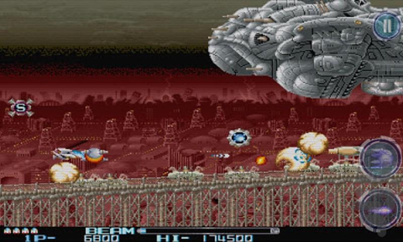 R-TYPE II - Gameplay image of android game