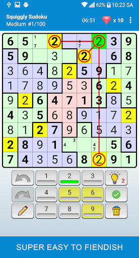 Sudoku - Classic Puzzle Game - Gameplay image of android game