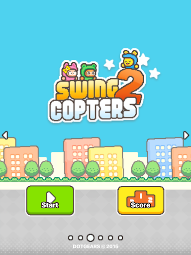 Swing Copters 2 - Gameplay image of android game