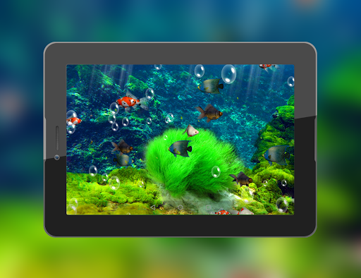 Aquarium ۳D Live Wallpaper - عکس برنامه موبایلی اندروید
