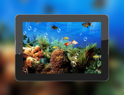 Aquarium ۳D Live Wallpaper - عکس برنامه موبایلی اندروید