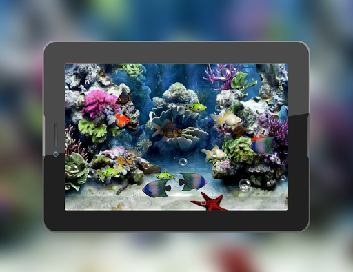Aquarium ۳D Live Wallpaper - عکس برنامه موبایلی اندروید