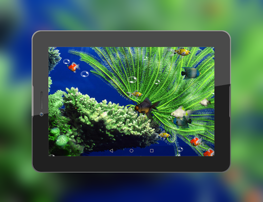 Aquarium ۳D Live Wallpaper - عکس برنامه موبایلی اندروید