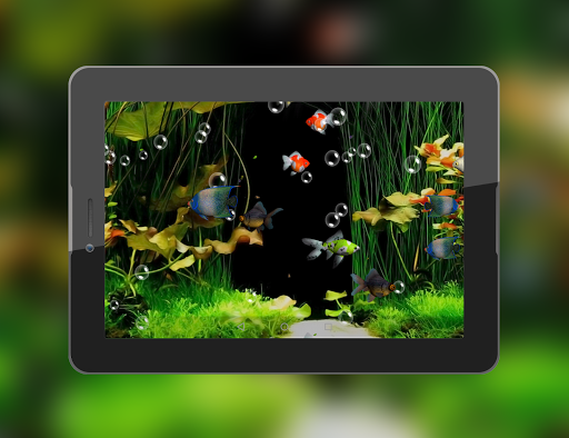 Aquarium ۳D Live Wallpaper - عکس برنامه موبایلی اندروید