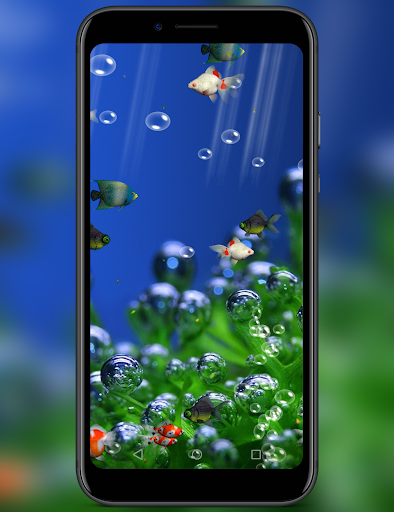 Aquarium ۳D Live Wallpaper - عکس برنامه موبایلی اندروید