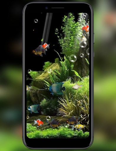 Aquarium ۳D Live Wallpaper - عکس برنامه موبایلی اندروید