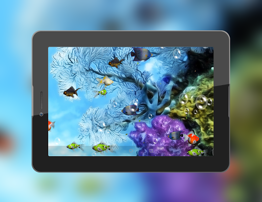 Aquarium ۳D Live Wallpaper - عکس برنامه موبایلی اندروید