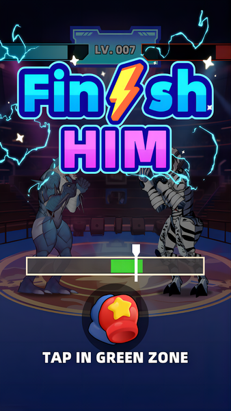 Monster Fighting--gene monster - Gameplay image of android game