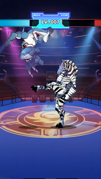 Monster Fighting--gene monster - Gameplay image of android game