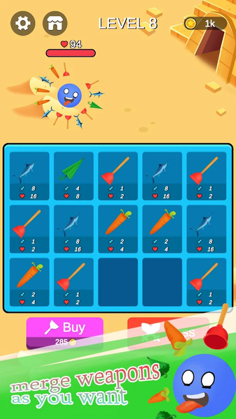 Merge Weapons - عکس بازی موبایلی اندروید