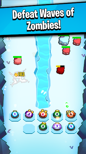 Merge TD: Idle Tower Defense - Gameplay image of android game