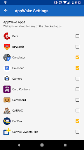 Wakey: Keep Screen On - Image screenshot of android app