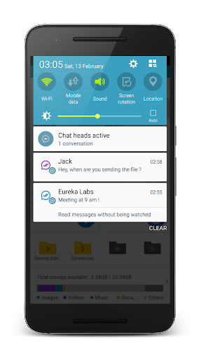 Hide Blue ticks, no last seen - Image screenshot of android app