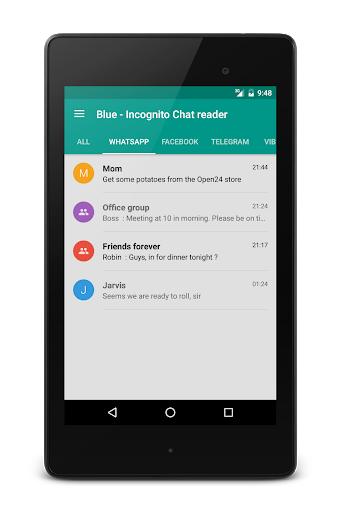 Hide Blue ticks, no last seen - Image screenshot of android app