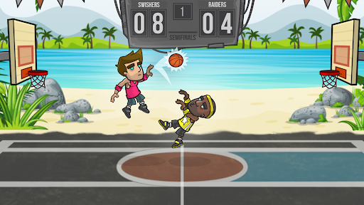 Basketball Battle - Gameplay image of android game