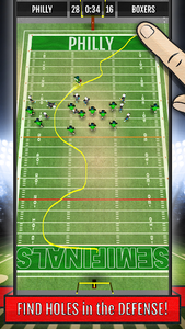 Ted Ginn: Kick Return Football - Gameplay image of android game