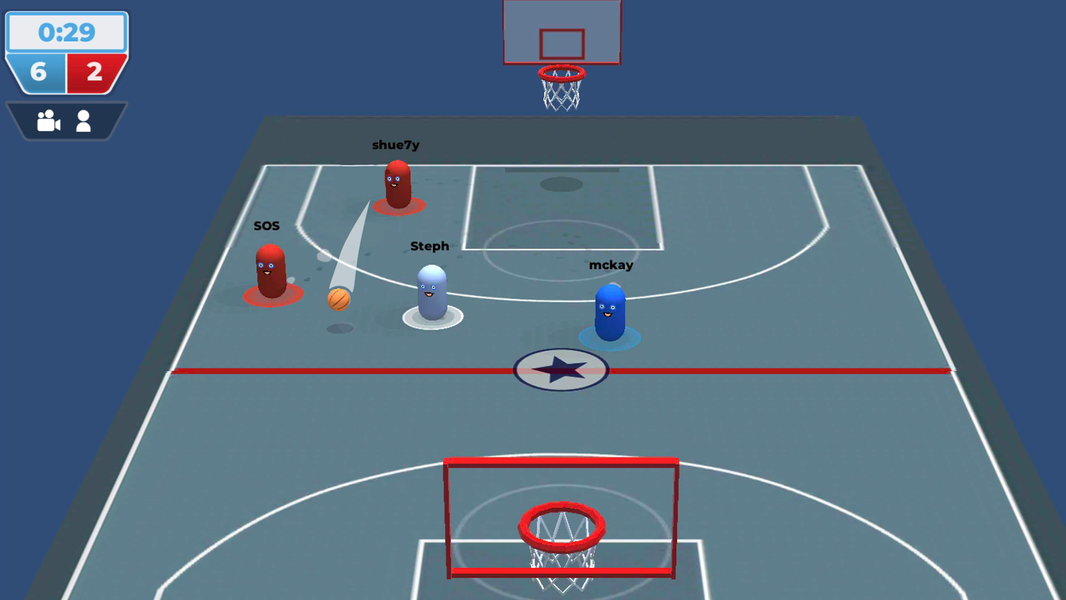 Basketball Rift - Sports Game - Gameplay image of android game