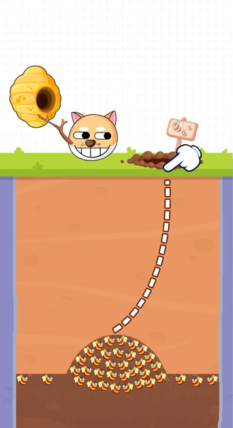 Sting The Doge - Gameplay image of android game