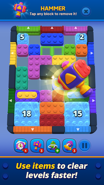 Color Slide Jam - Gameplay image of android game