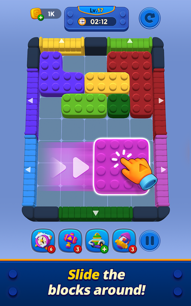 Color Slide Jam - Gameplay image of android game