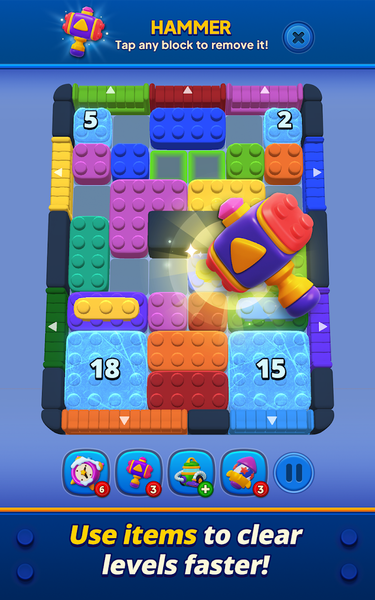 Color Slide Jam - Gameplay image of android game