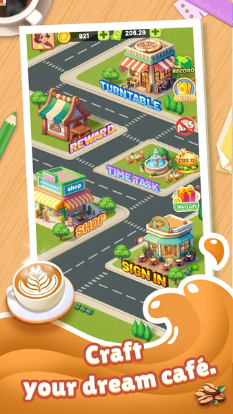 Knead and Nest Cafe - Gameplay image of android game
