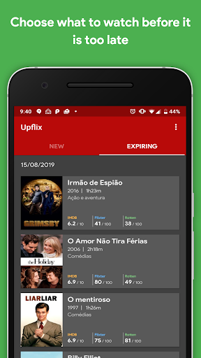 Upflix : Streaming Guide - عکس برنامه موبایلی اندروید